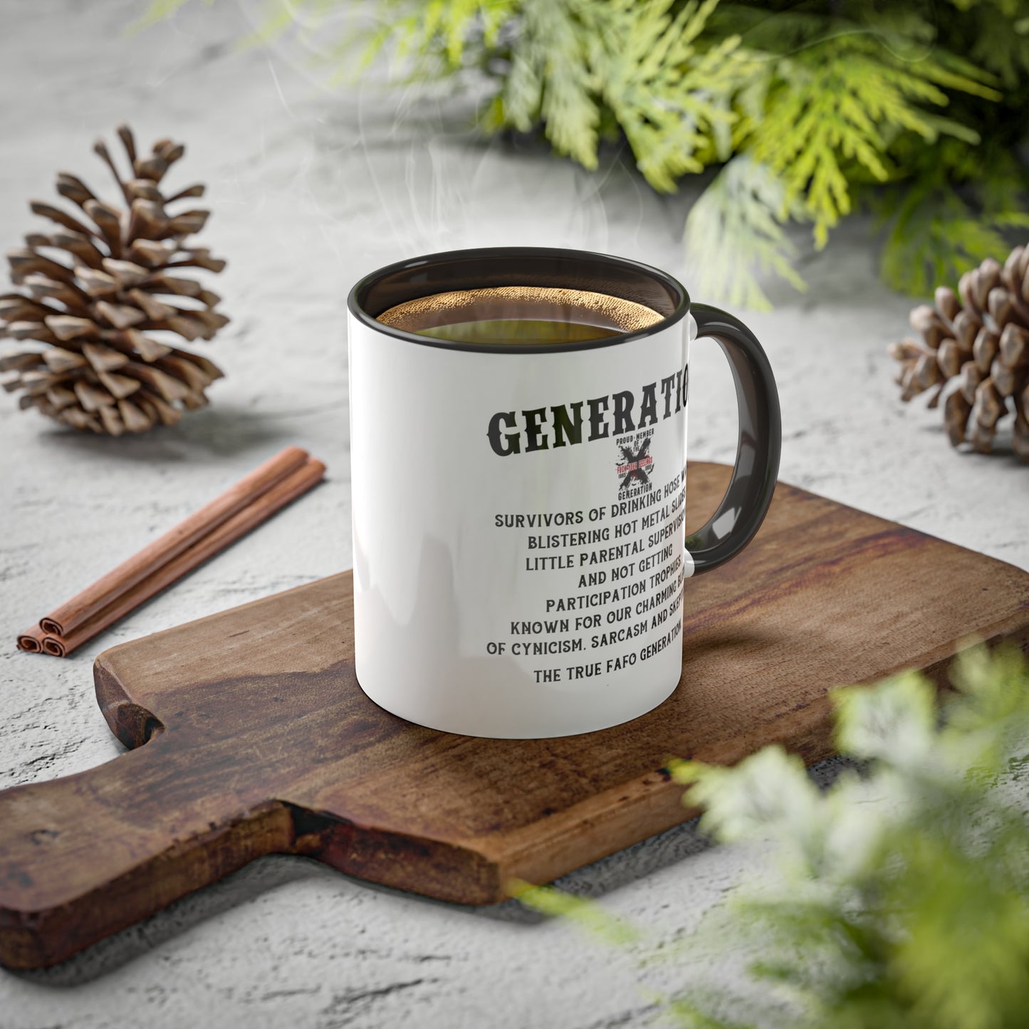 Colorful Mugs, 15oz Generation X F Your Feelings