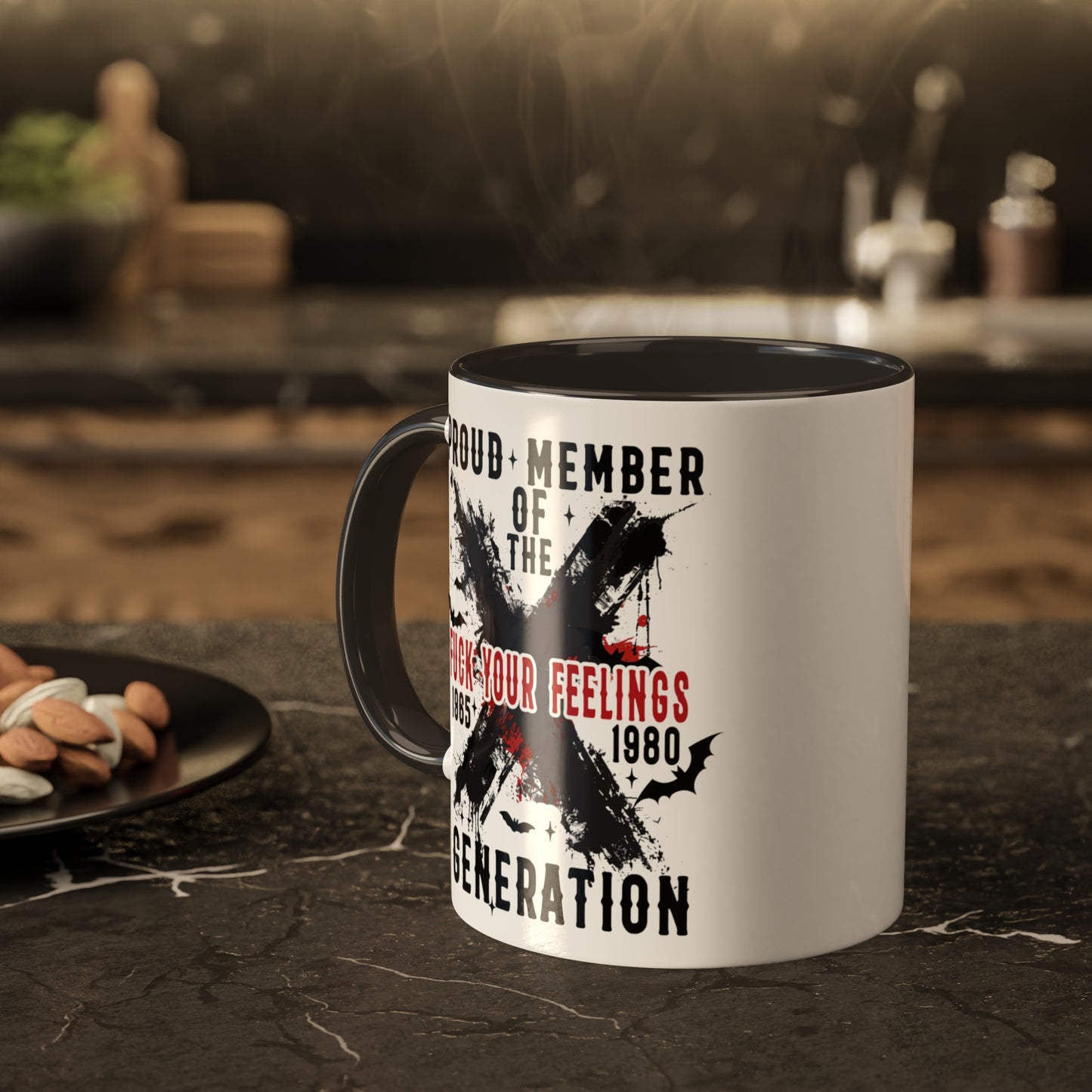 Colorful Mugs, 15oz Generation X F Your Feelings