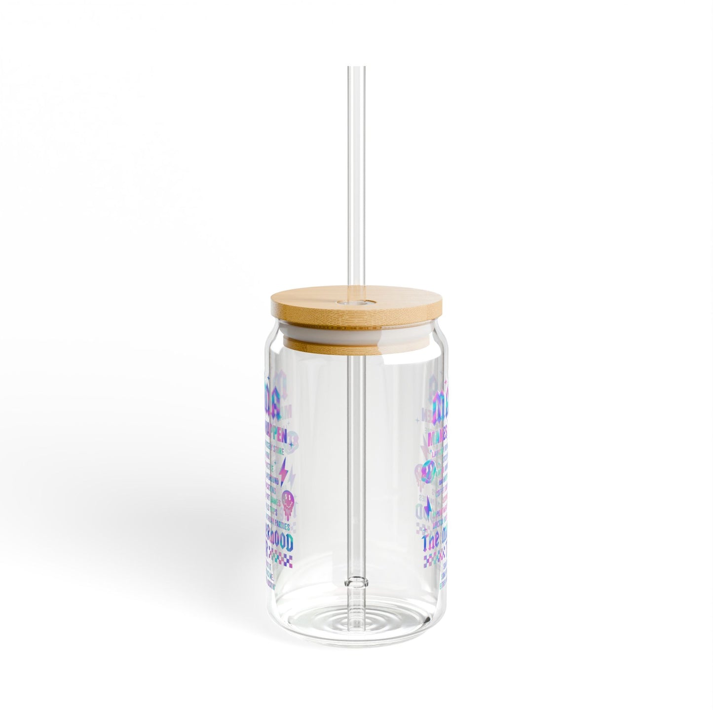 Sipper Glass, 16oz, Mama Tour