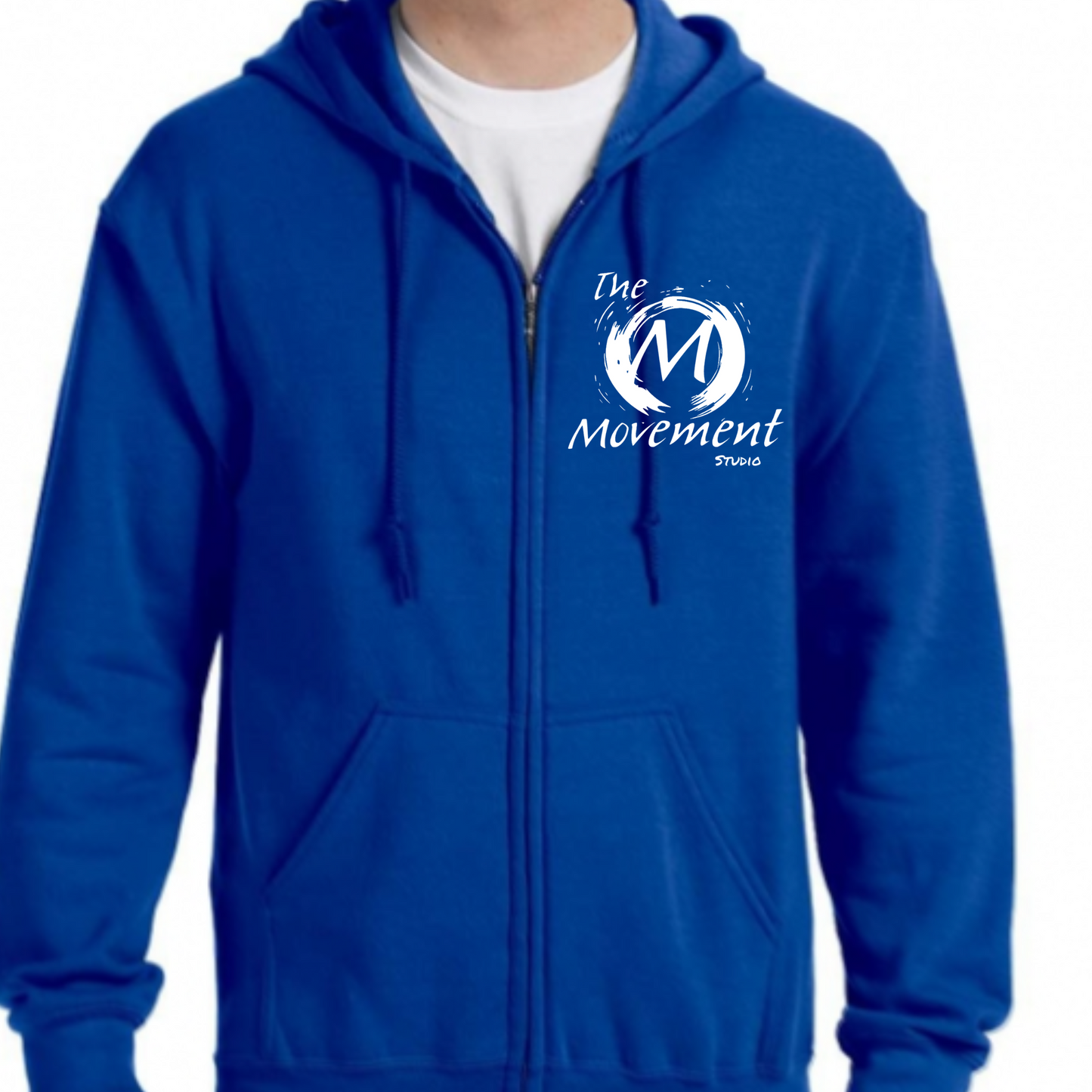 The Movement Studio Adult Full-Zip Hoodie Classic Comfort Meets Studio Style