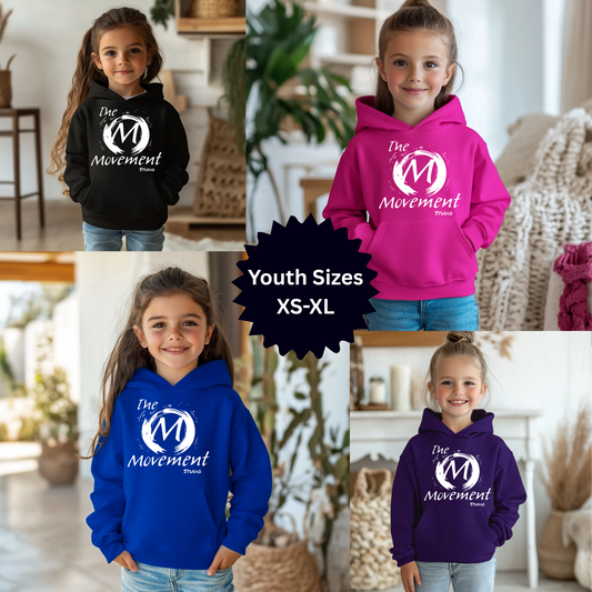 Youth The Movement Studio Logo Hoodies!