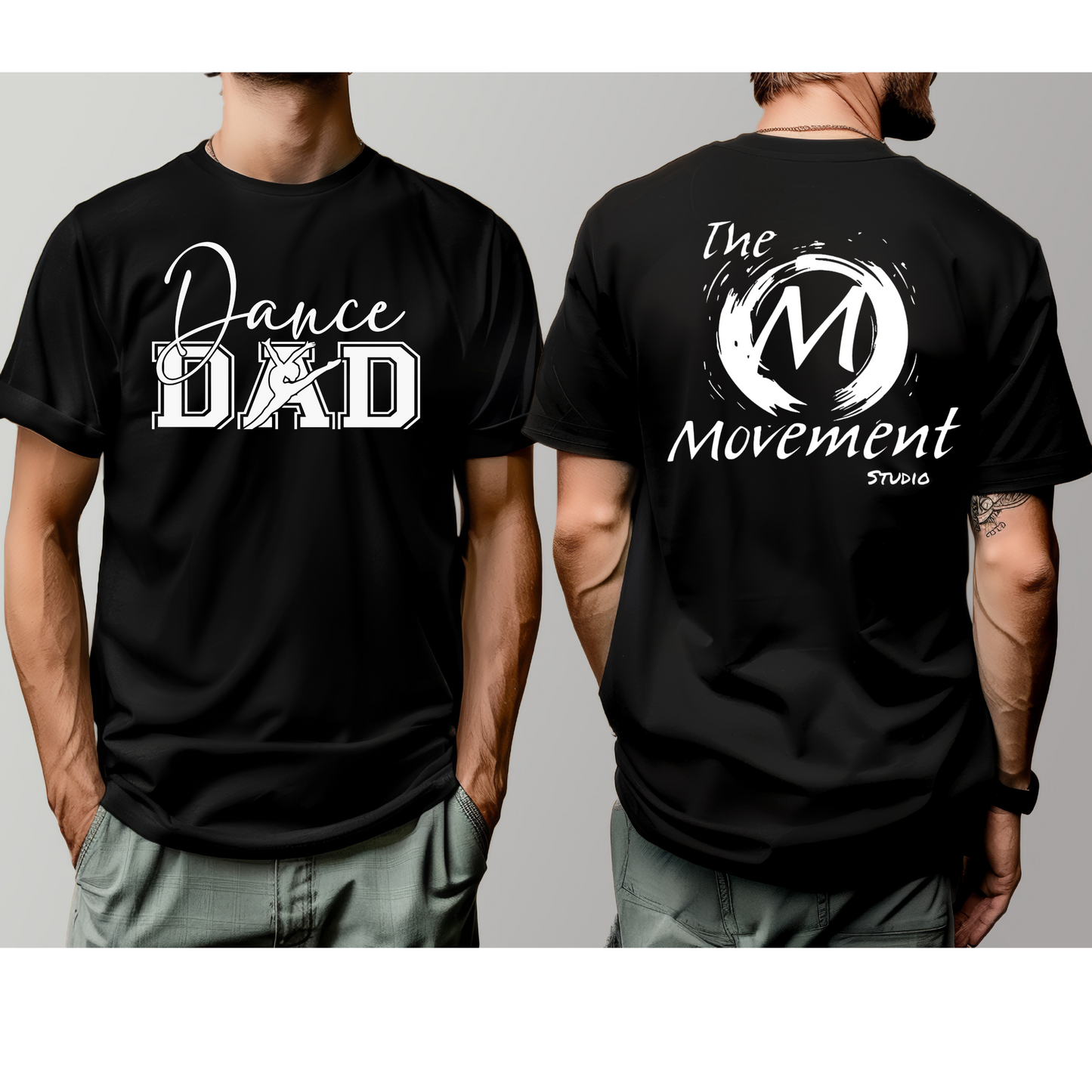 🖤💪 DANCE DAD ENERGY, ACTIVATED! 💪🖤 Men’s T-Shirt