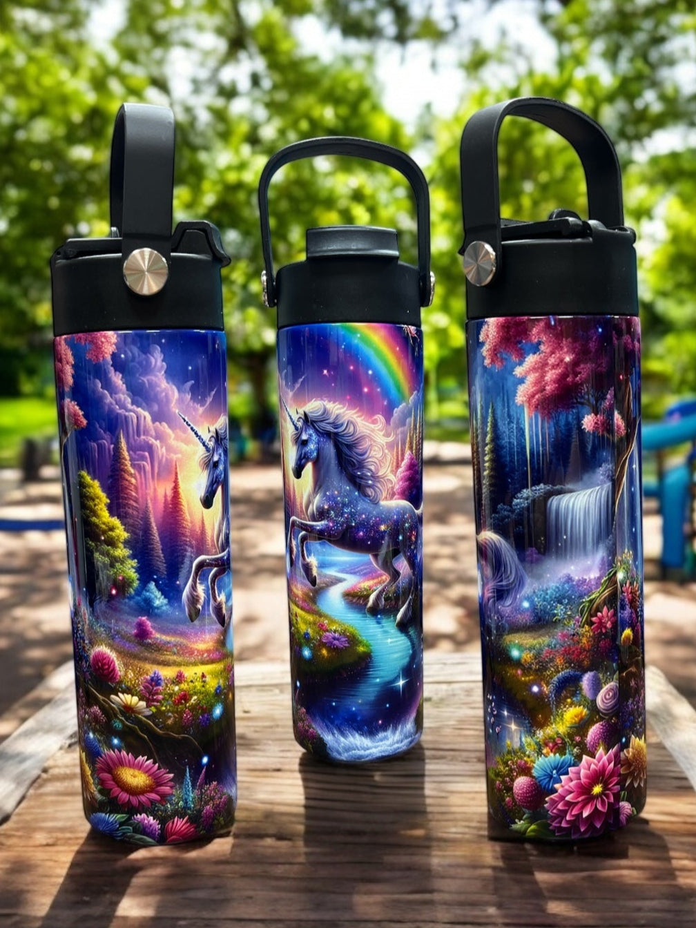 Beautiful Unicorn 20oz Water Bottles Stainless Steel Travel Tumbler