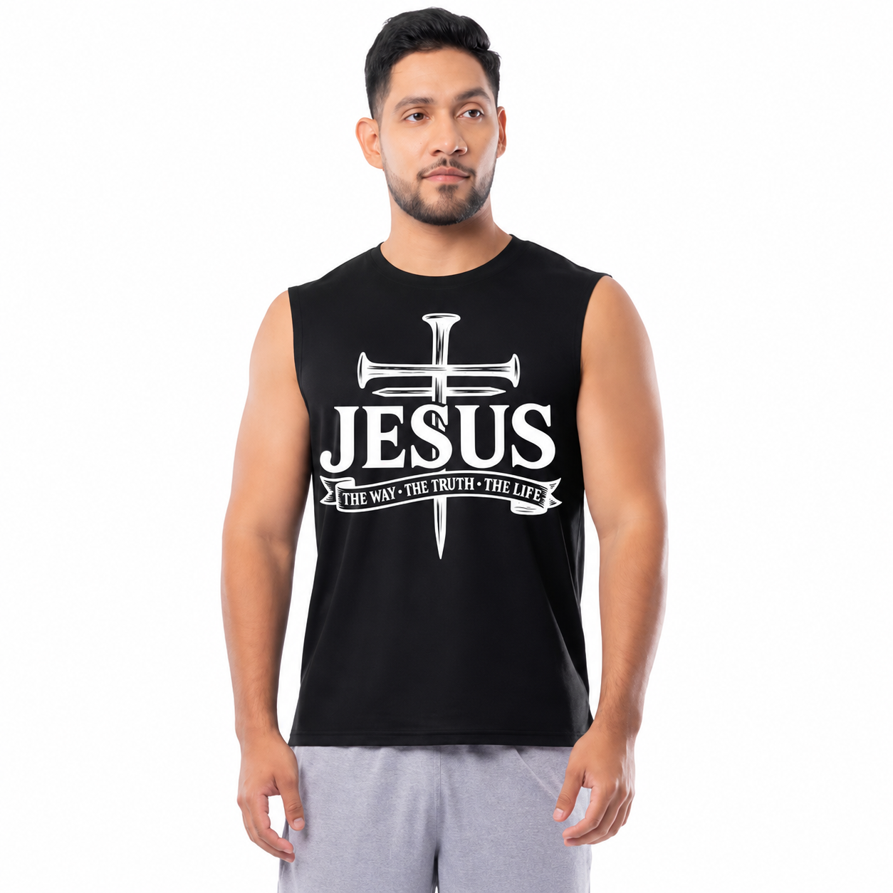 Jesus “The Way, The Truth, The Life” Sleeveless Tank