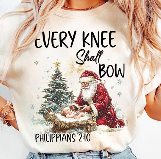 Every Knee Shall Bow-T-shirt, Hoodie
