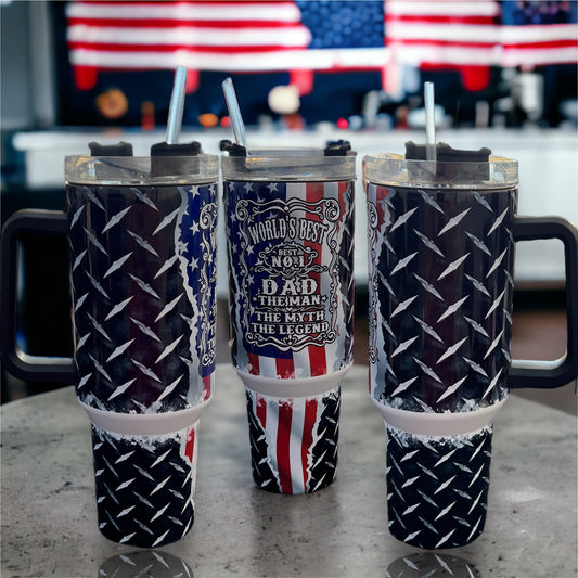 40oz Thirst Quencher Tumblers - Worlds Greatest Dad