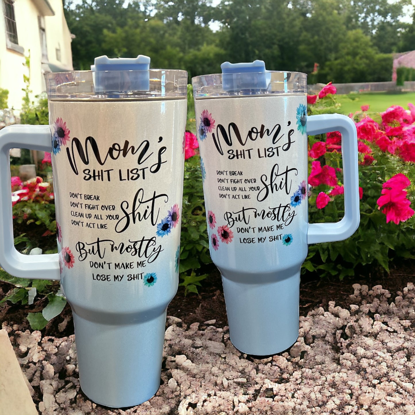 40oz Thirst Quencher Tumblers - holographic sparkle, moms sh** list