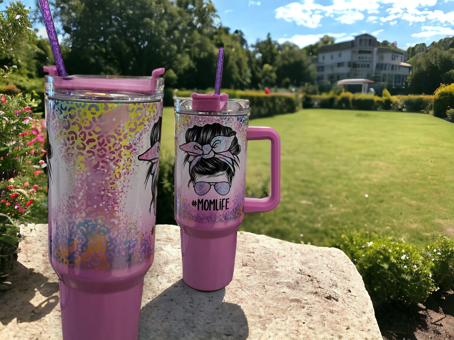 40oz Stanley Style - #Mom Life