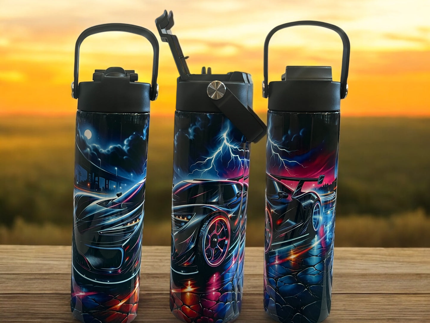 Car 20oz Water Bottles - Water Bottle/Tumbler/Coffee Tumbler