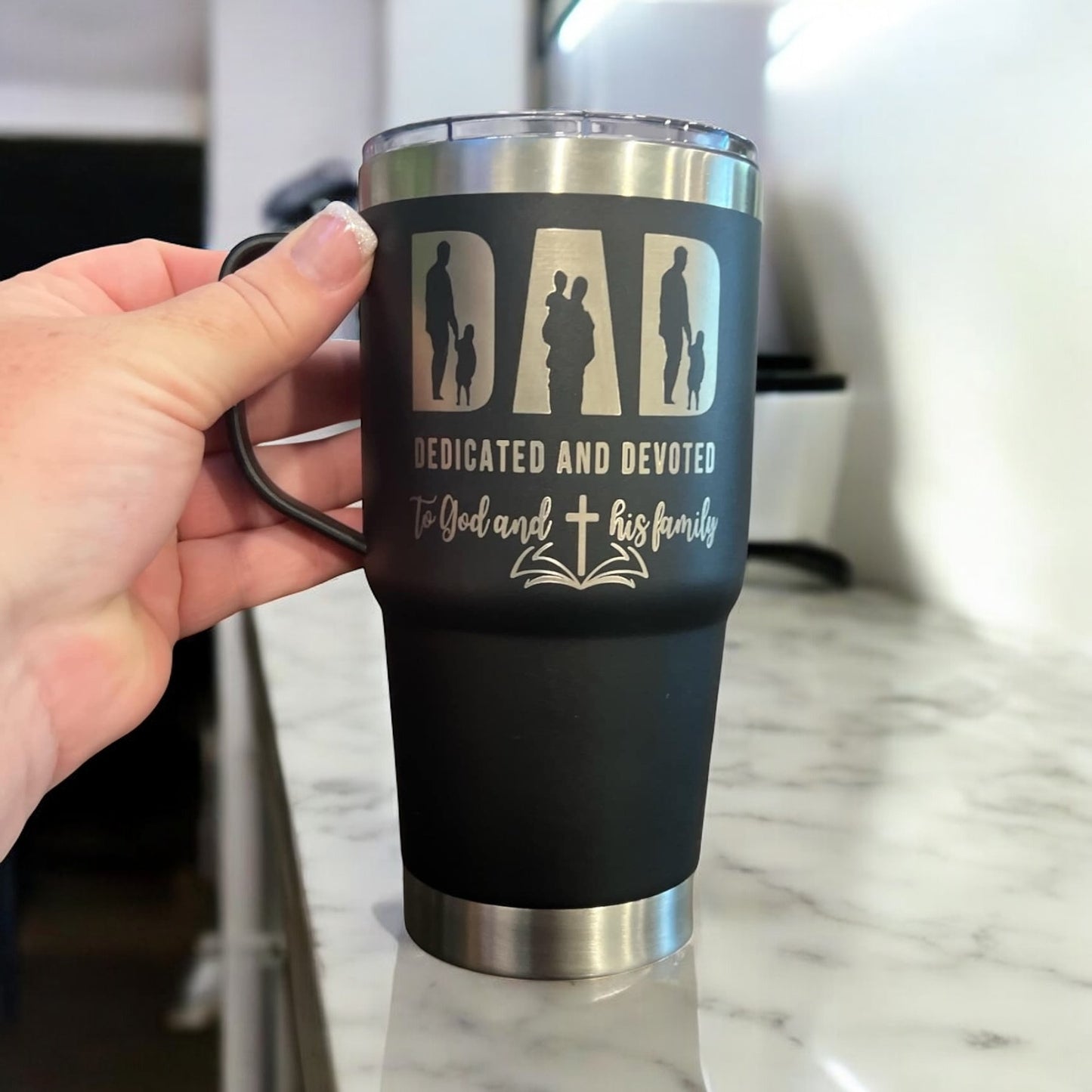 20oz Double-Walled Stainless Steel Travel Mug