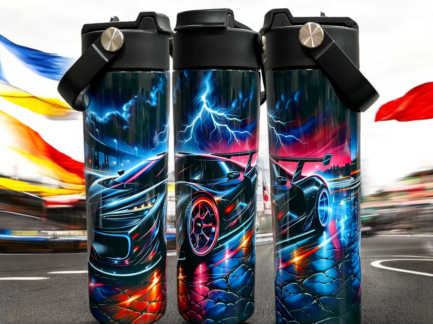 20oz Water Bottles - Car Water Bottle/Tumbler/Coffee Tumbler