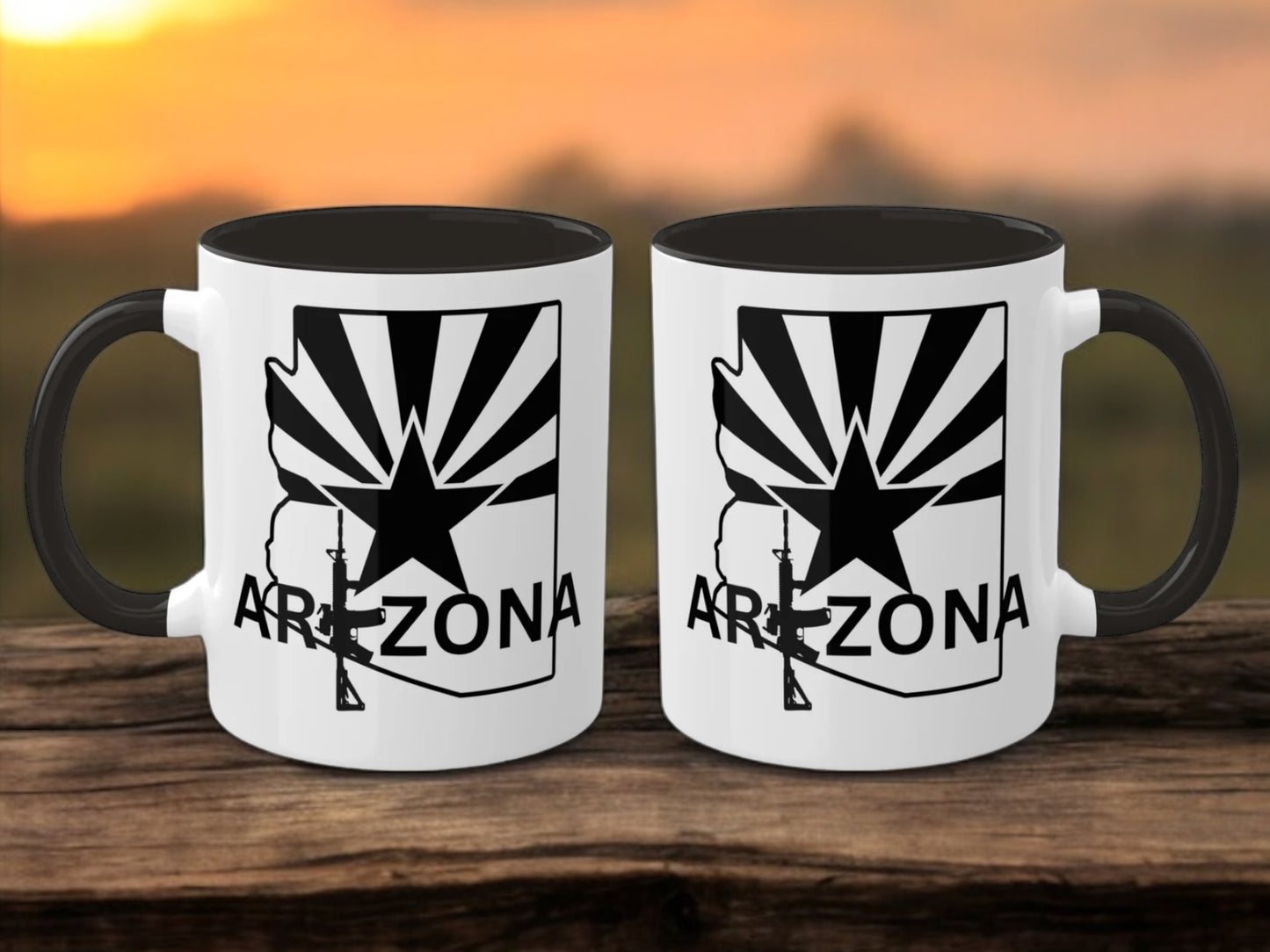AR IZONA Colorful Mugs 15oz