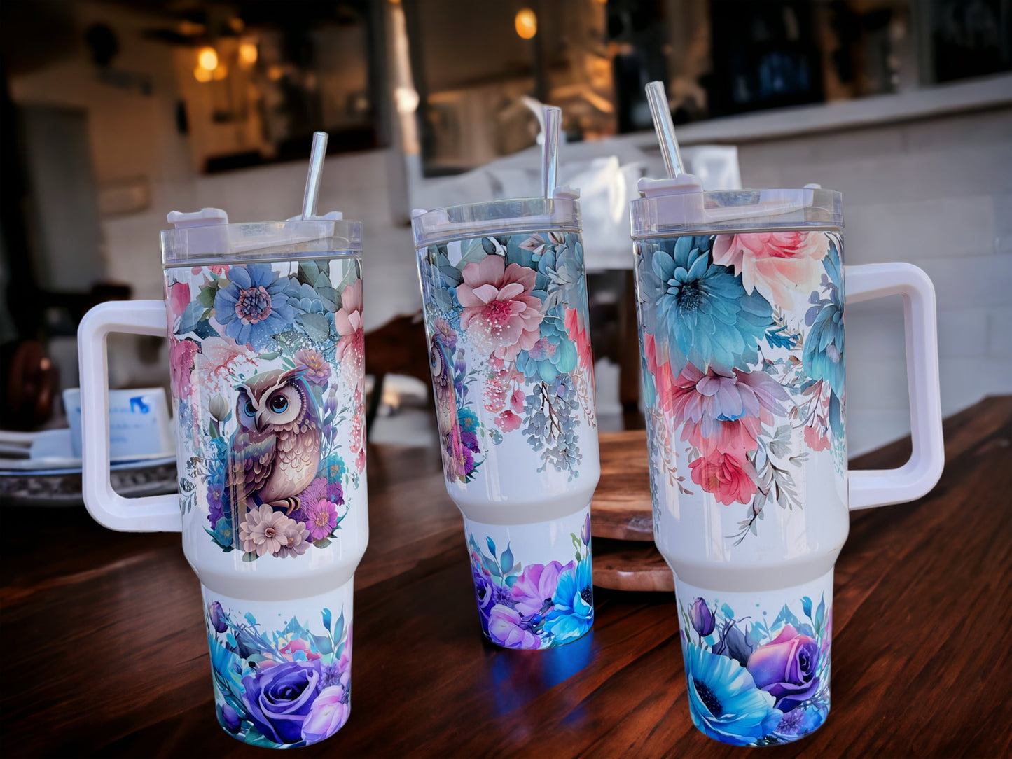 40oz Thirst Quencher Tumblers - Owl