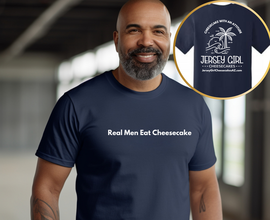 Real Men Eat Cheesecake, Jersey Girl Unisex T-Shirt