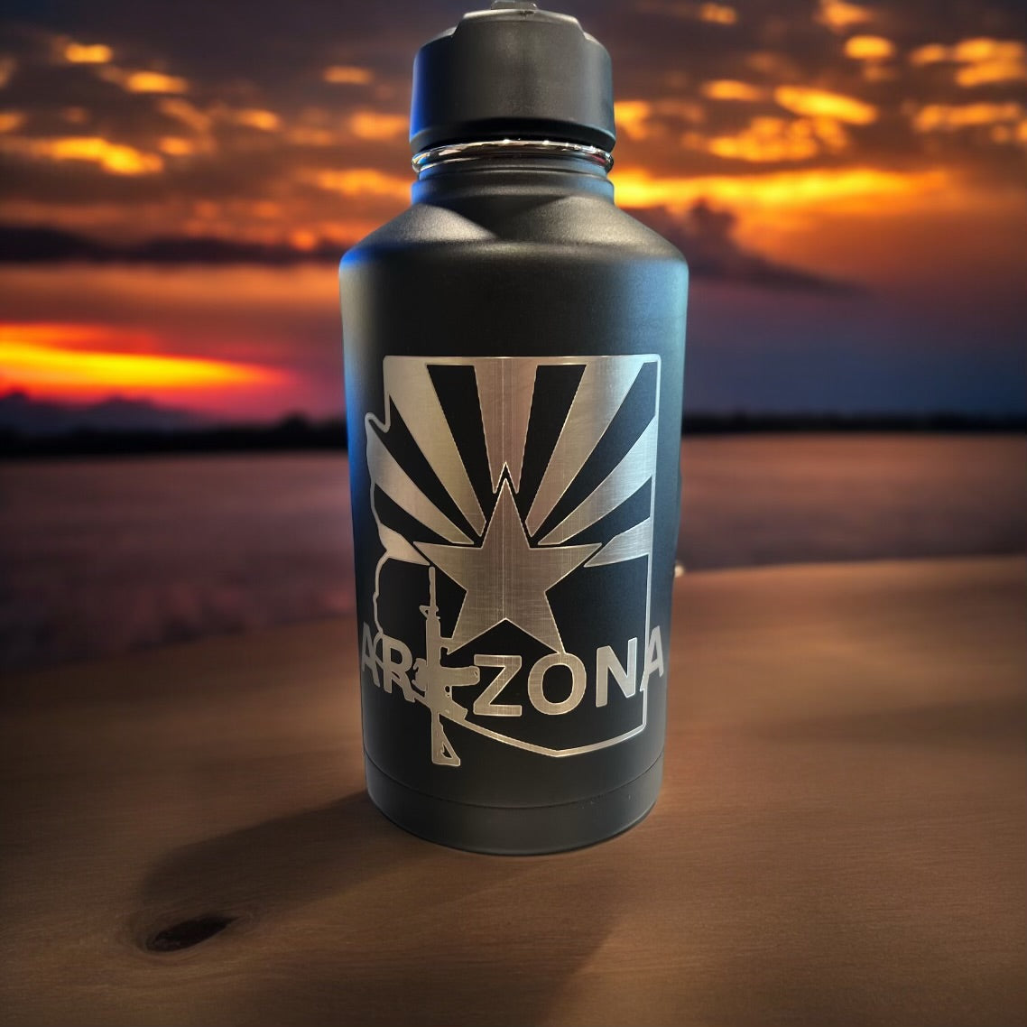 64oz Thirst Quencher- Engraved AR Arizona