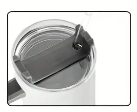 Halloween Candy Corn 40oz Stainless Steel Tumbler – Spooky Season Stanley-Style Cup – Fall Pumpkin Candy Corn Drinkware