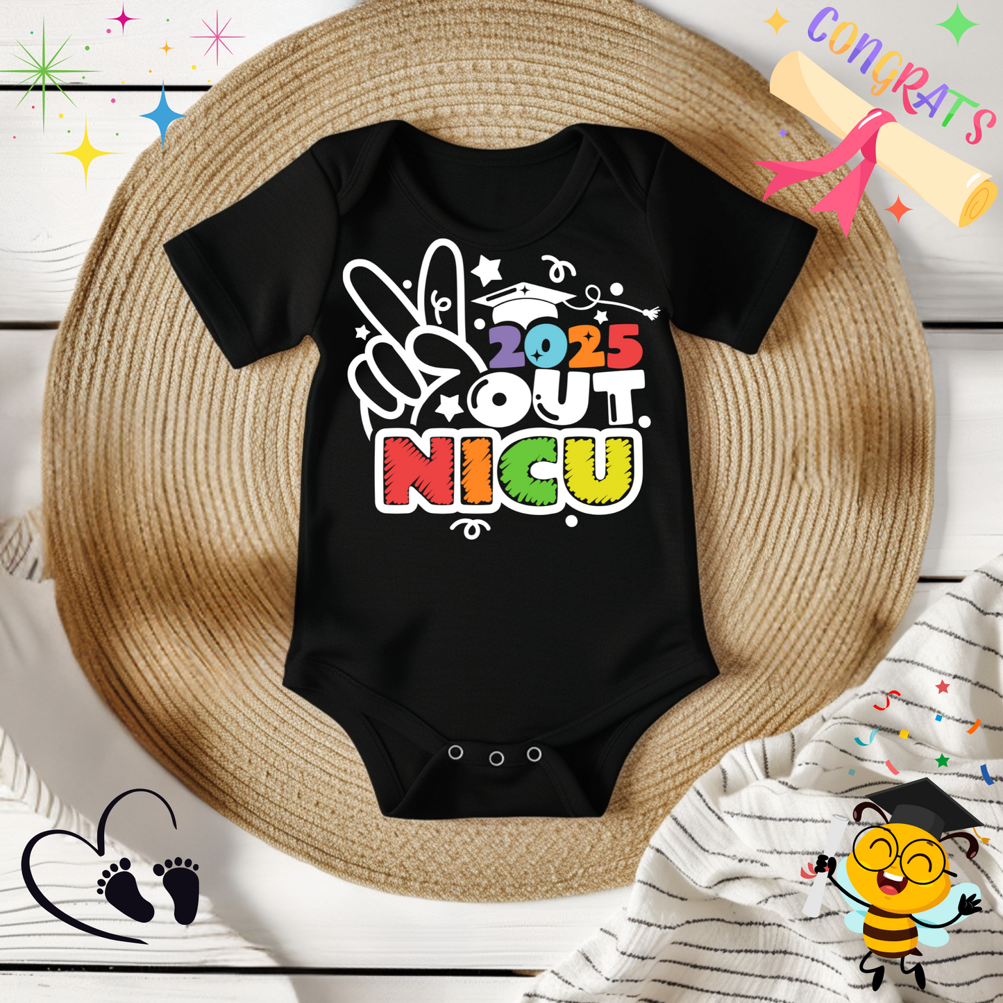 NICU Graduate - Baby One Piece