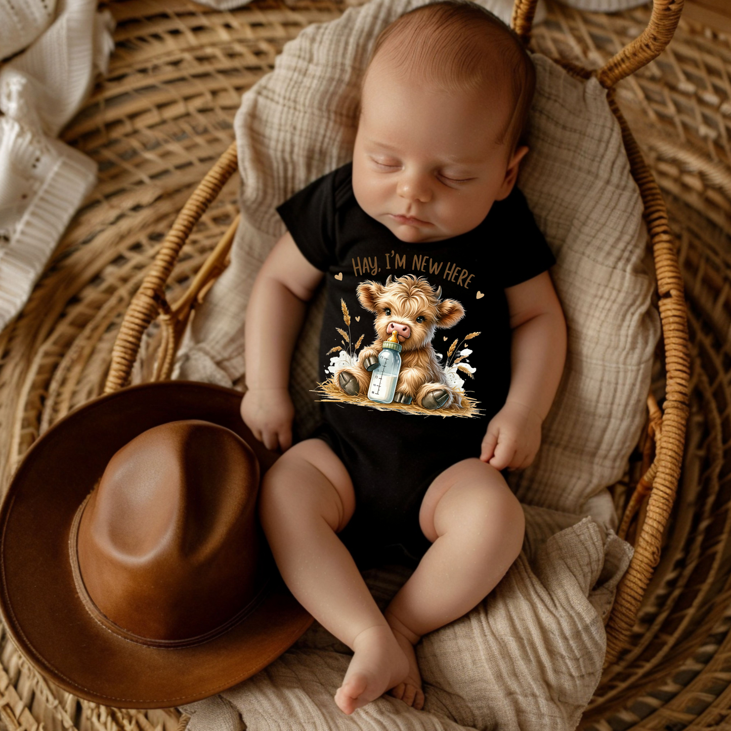 New to the Herd - Baby One Piece