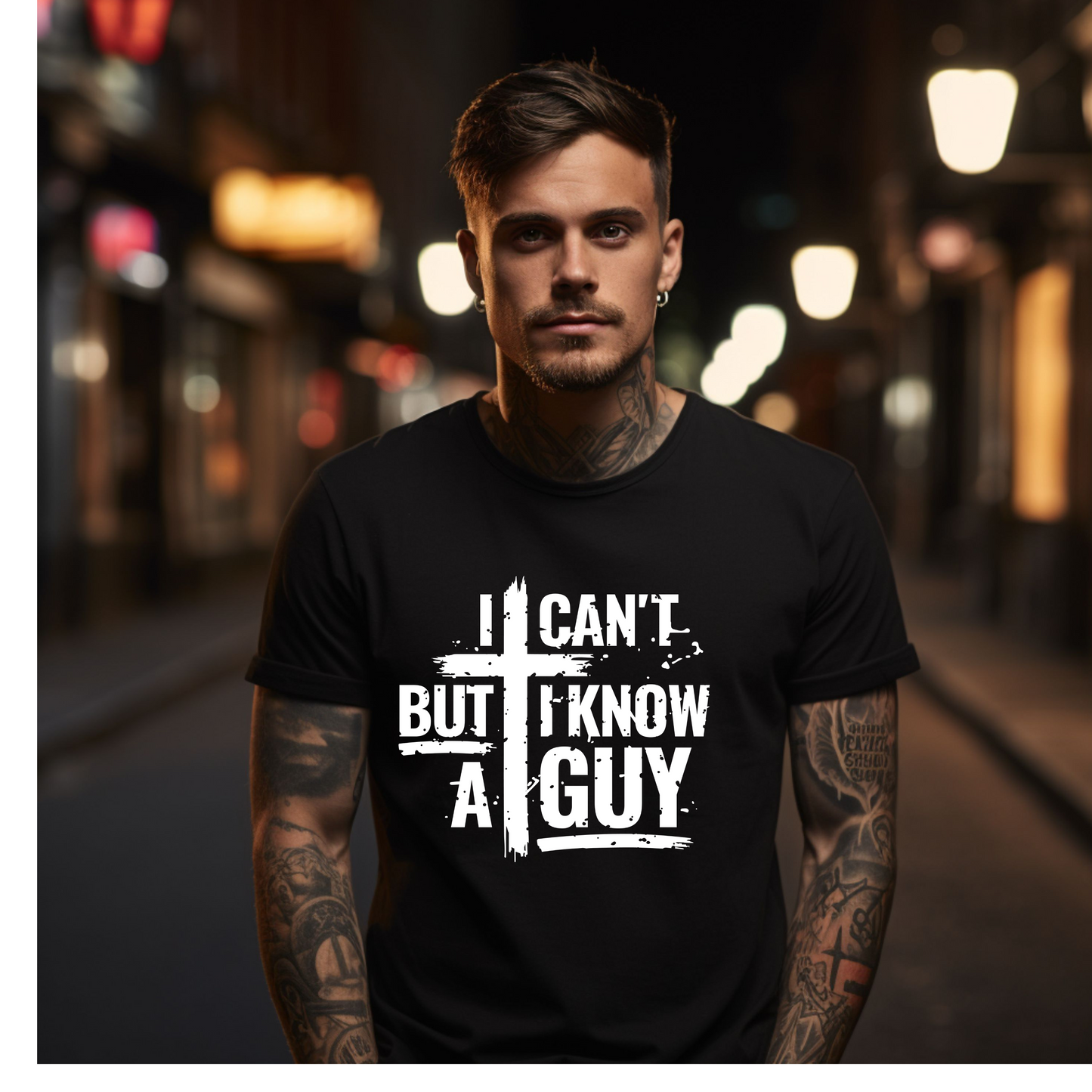 I Cant but I know a Guy - Christian/Faith T-Shirt, Hoodie
