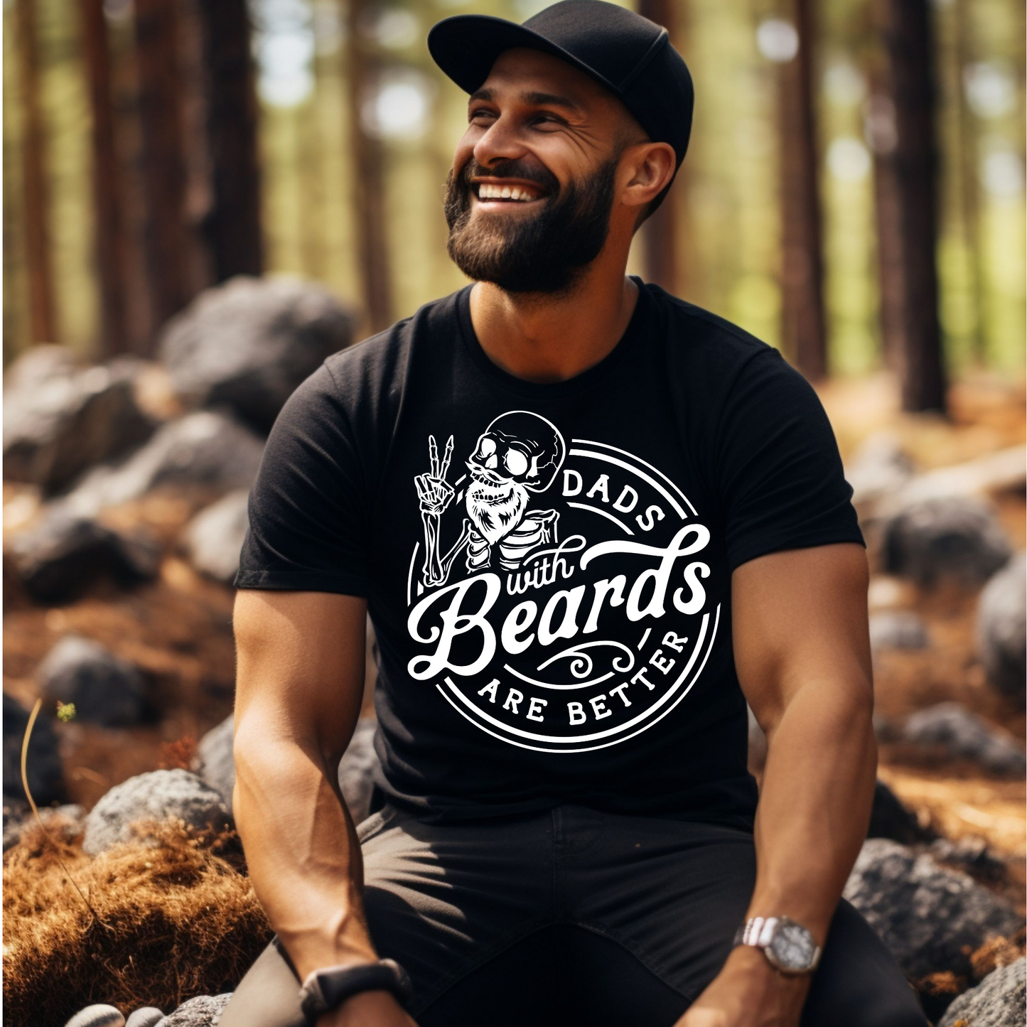 Dads With Beards T-Shirt, Hoodie
