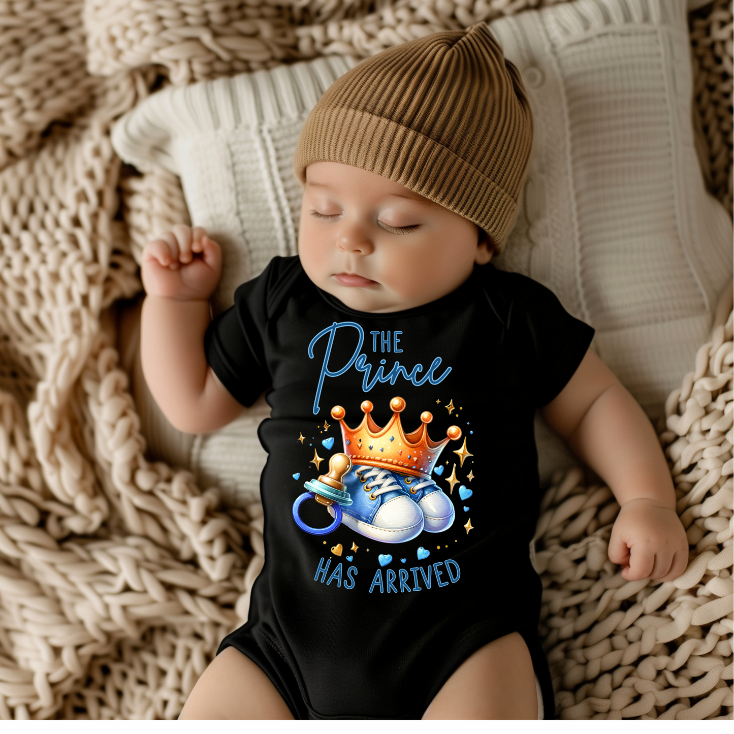 The Prince has Arrived - Baby One Piece