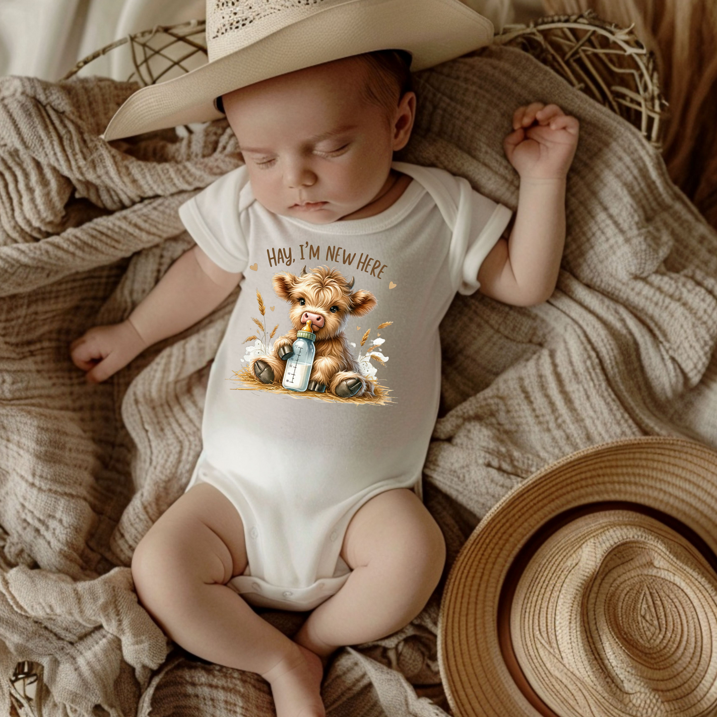 New to the Herd - Baby One Piece