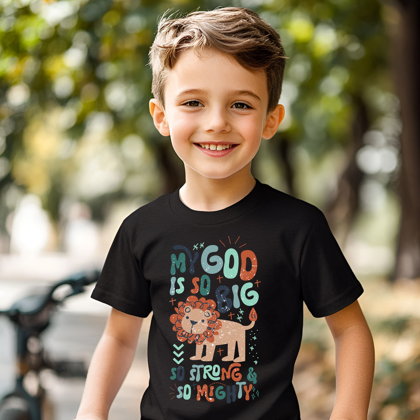 My God is so Big and Strong -Toddler Short Sleeve Tee