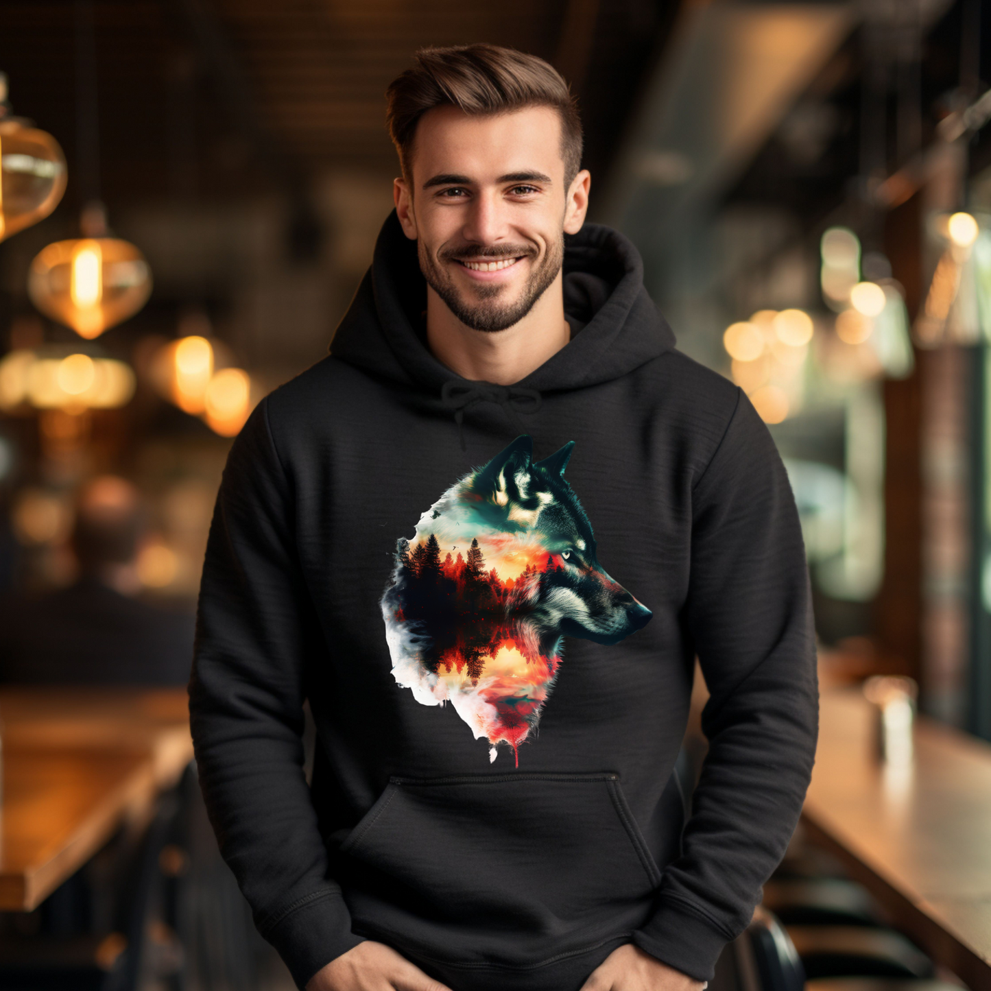 Unisex Shirt -Wolf 10-35