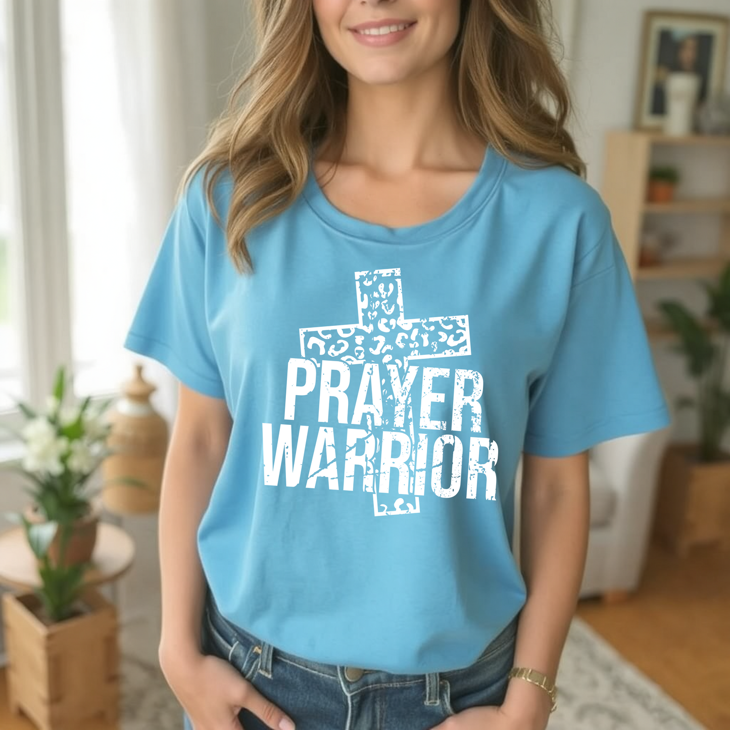 Prayer Warrior - Christian Faith T Shirt, Sweat Shirt or Hoodie