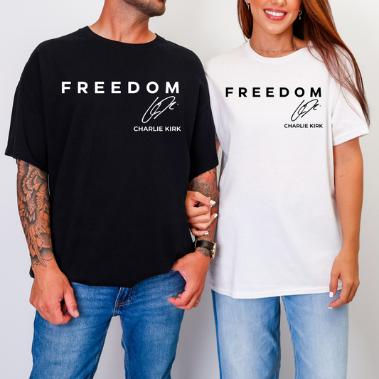 In Memoriam: Charlie Kirk Tribute Shirts