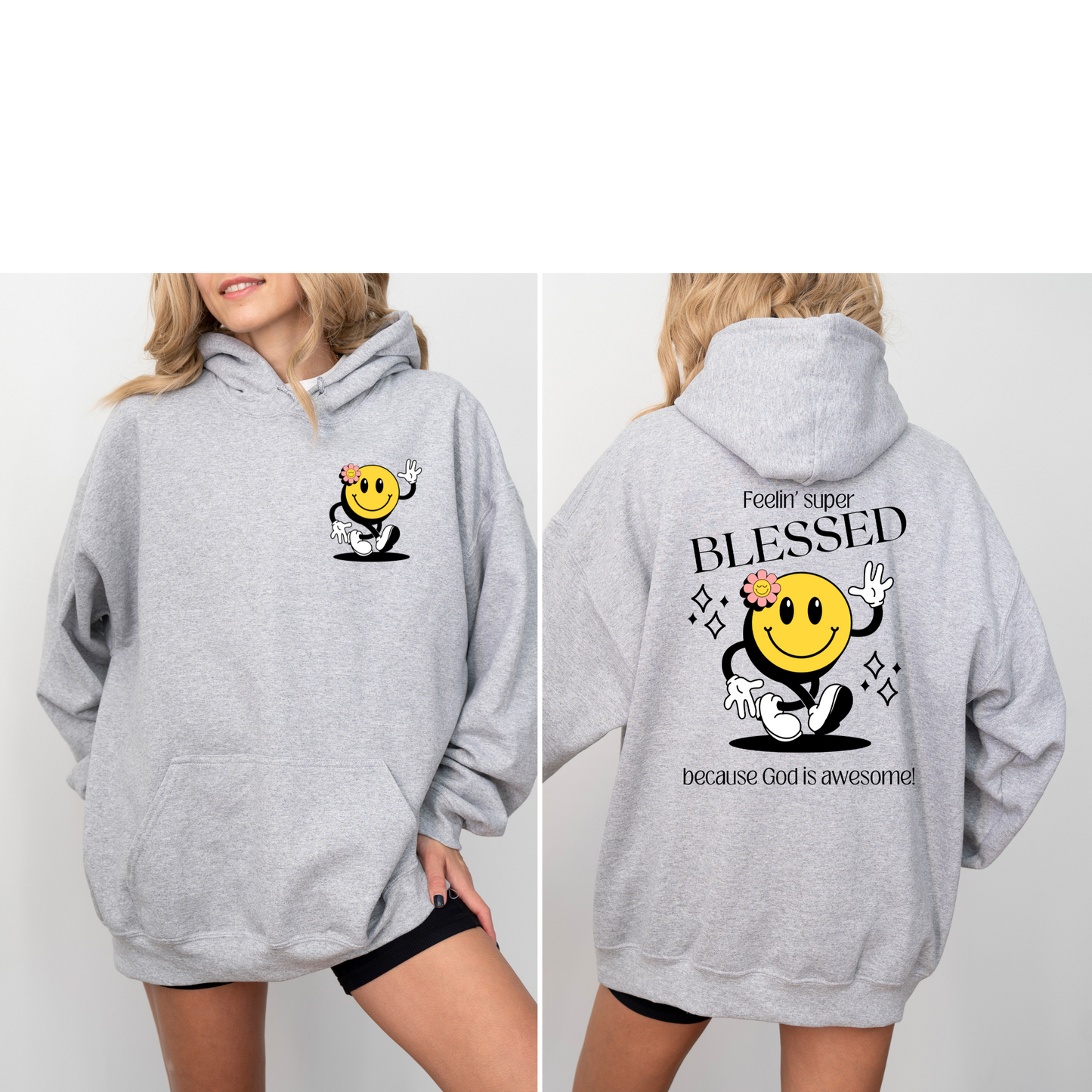 Women's Hoodies - Blessed