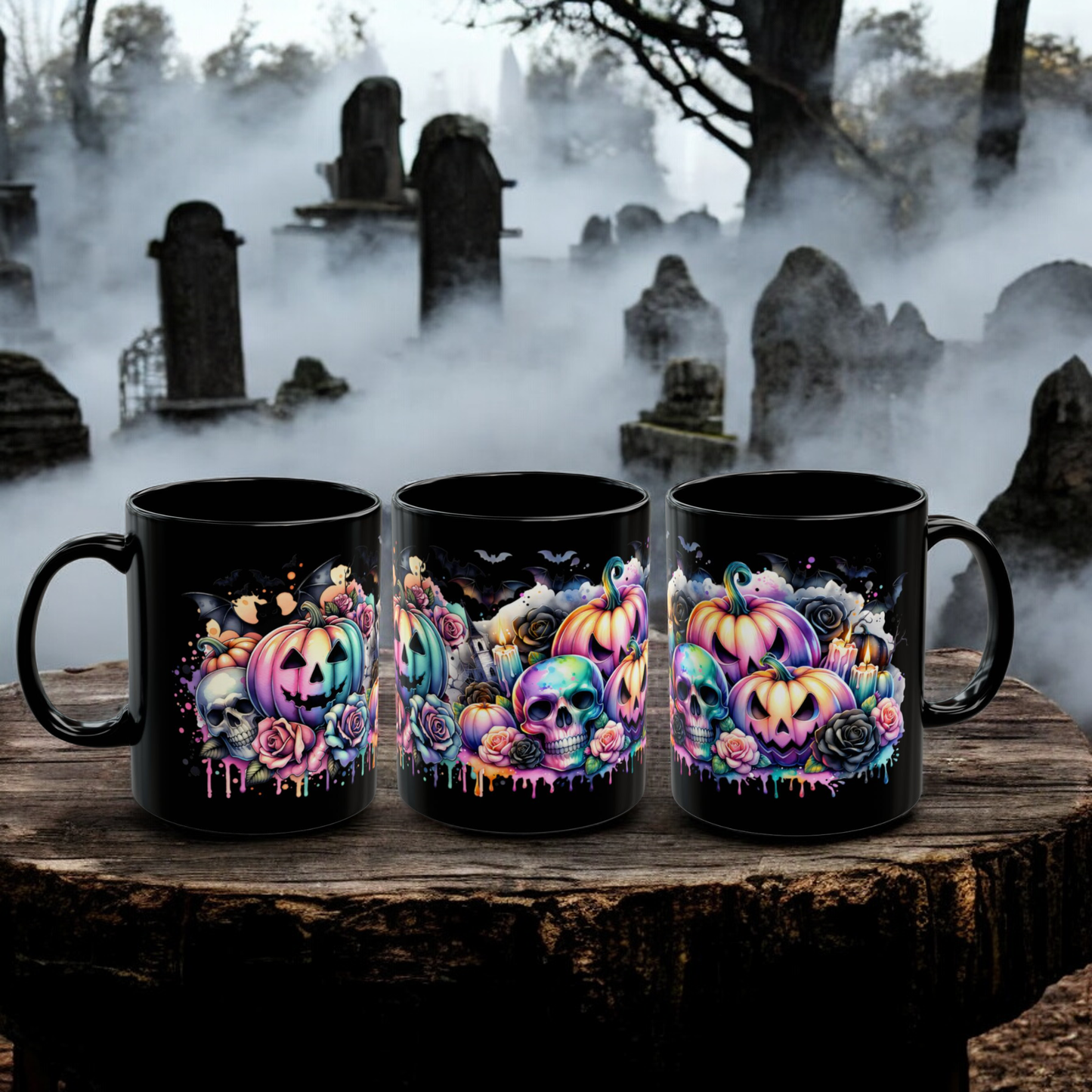 Halloween Black Mug 11oz 200-4