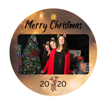 Merry Christmas Ornaments - Reindeer