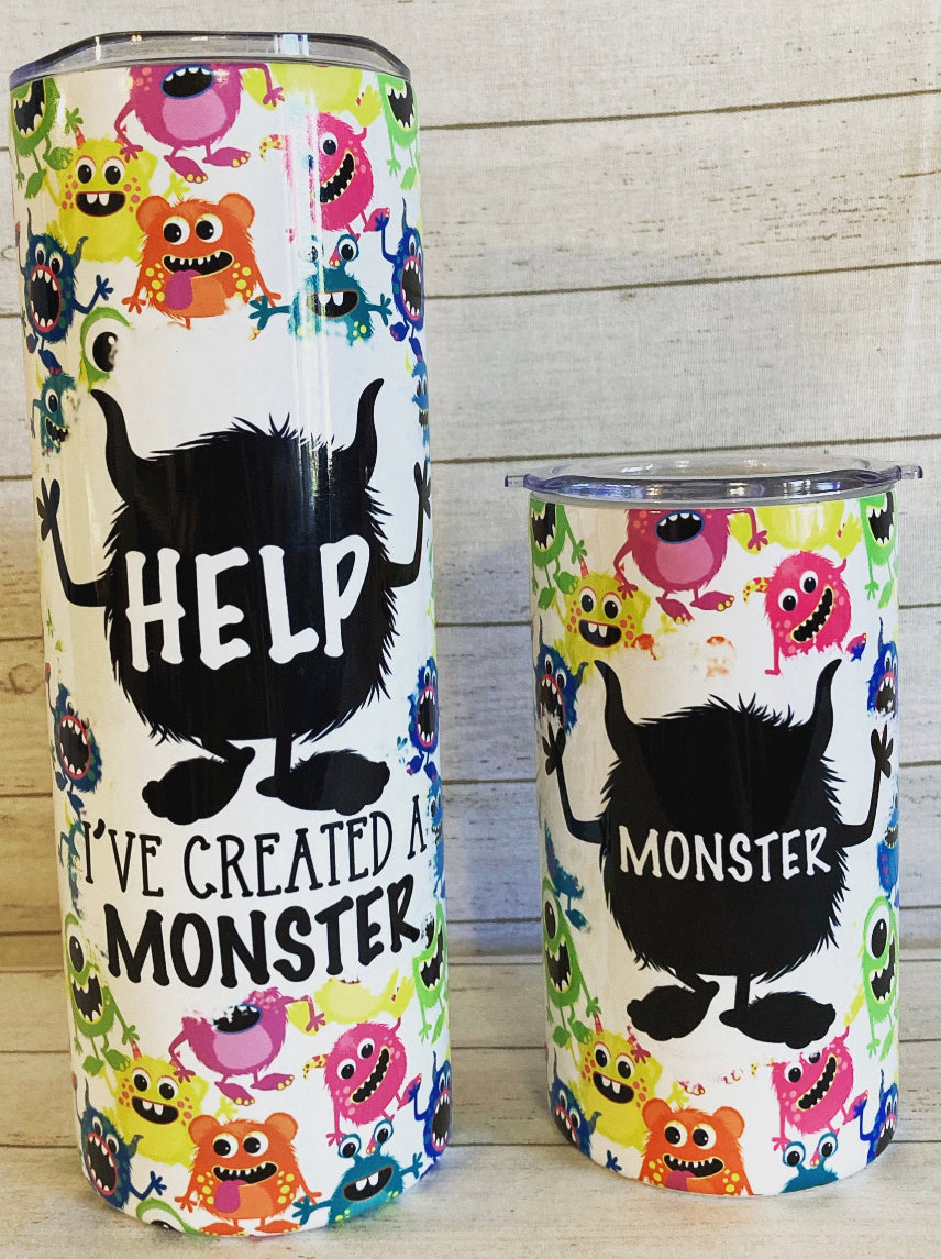 Help I have created a monster tumbler set.