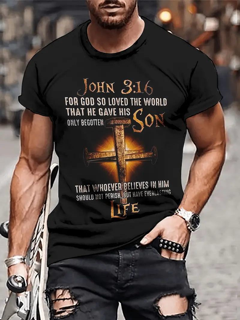 Men's T-Shirt - Jonh 3:16      0-15