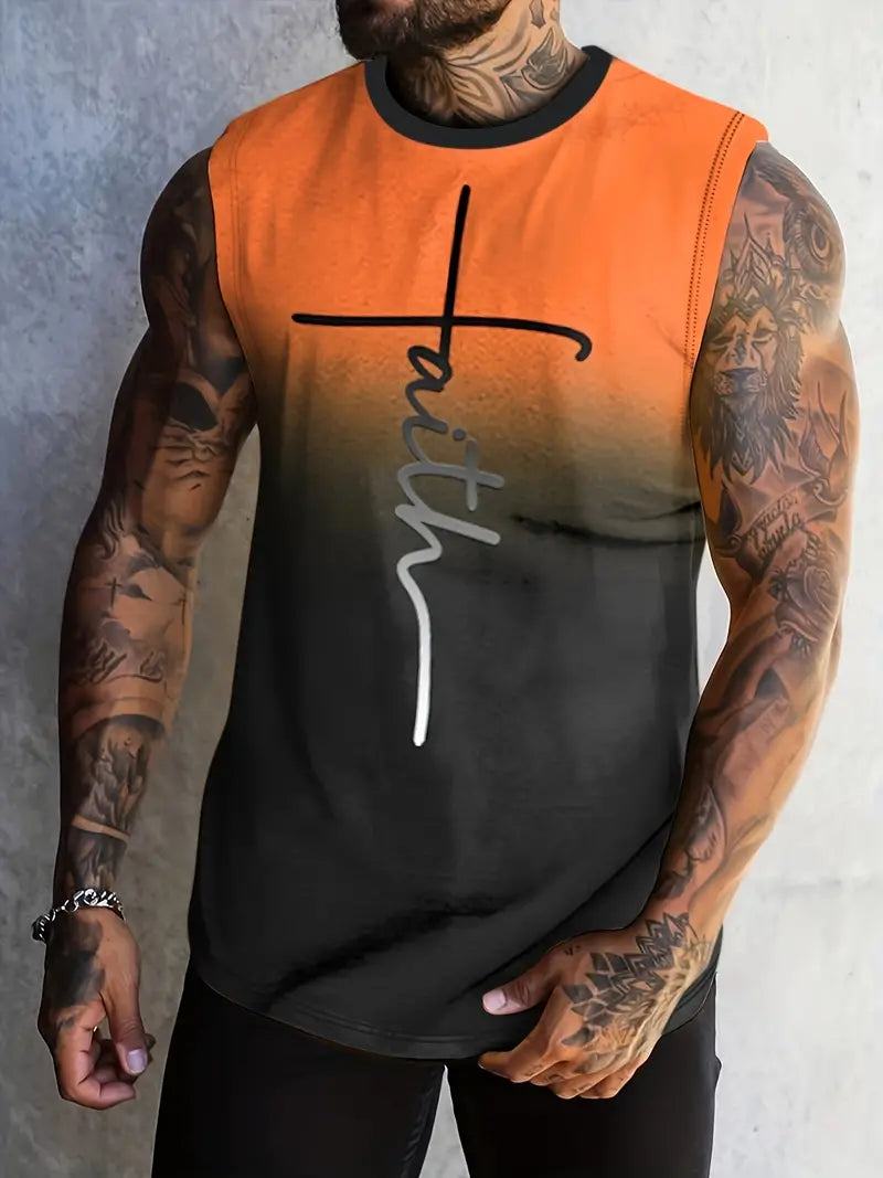 Men's Sleeveless Shirt - Faith    1-10