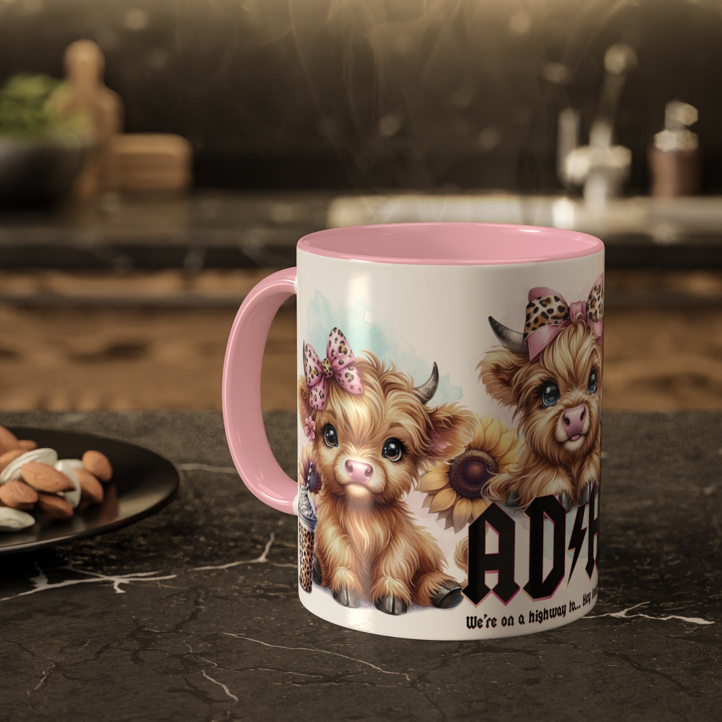 Colorful Mugs, 15oz ADHD Over Stimulated Club