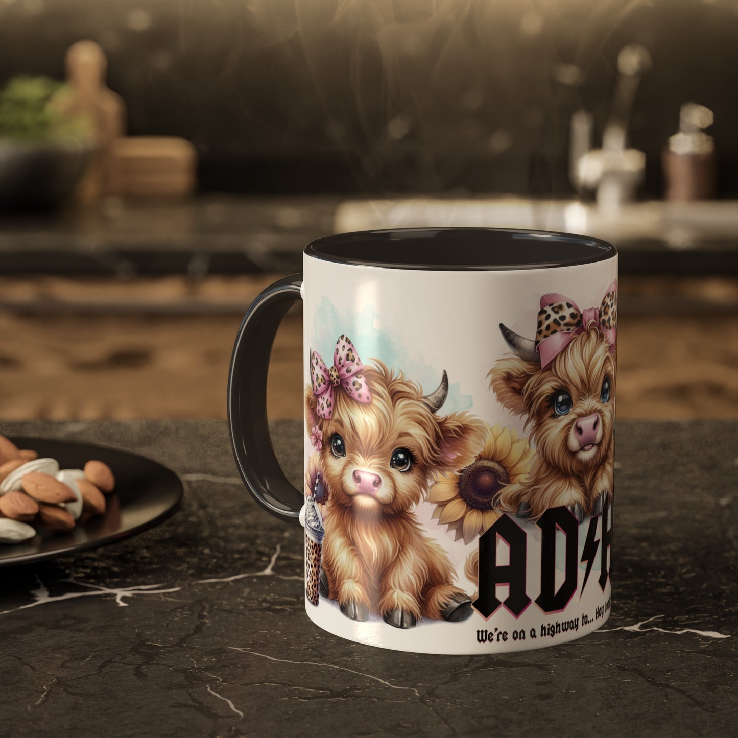 Colorful Mugs, 15oz ADHD Over Stimulated Club