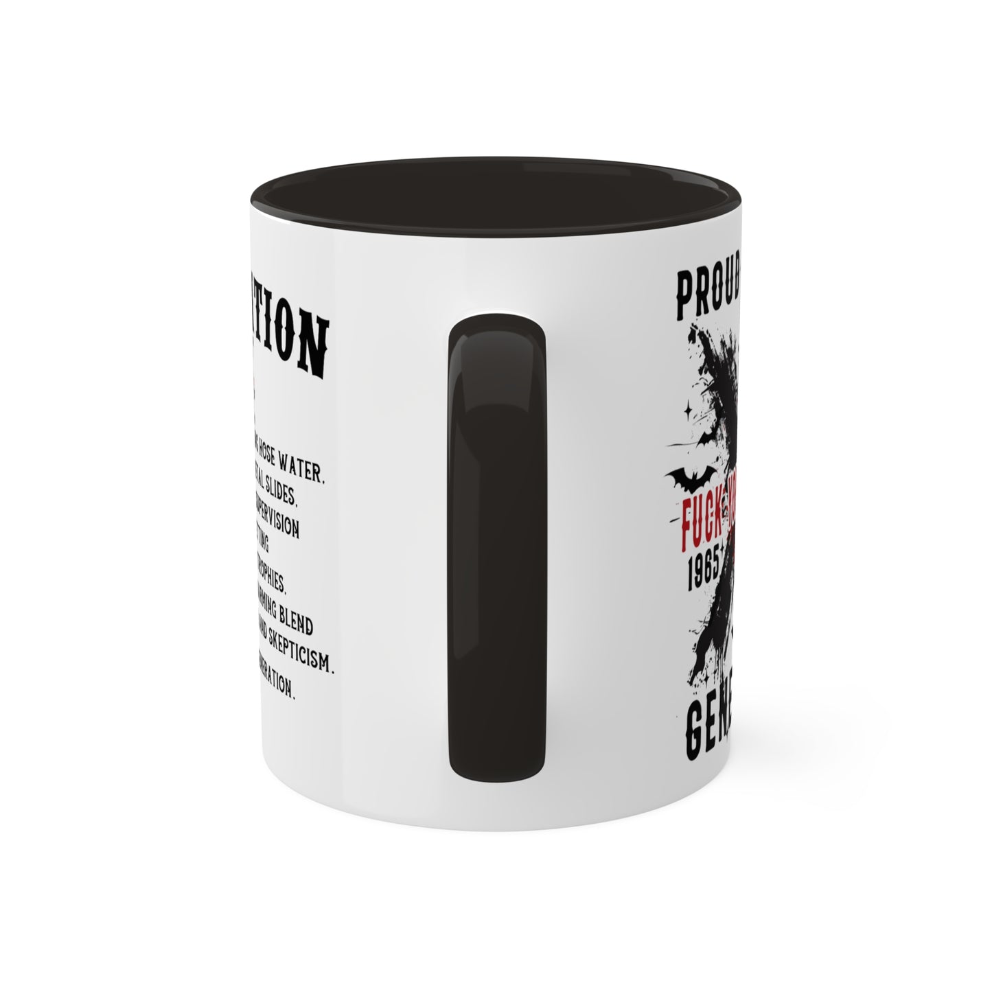 Colorful Mugs, 11oz Generation X F Your Feelings