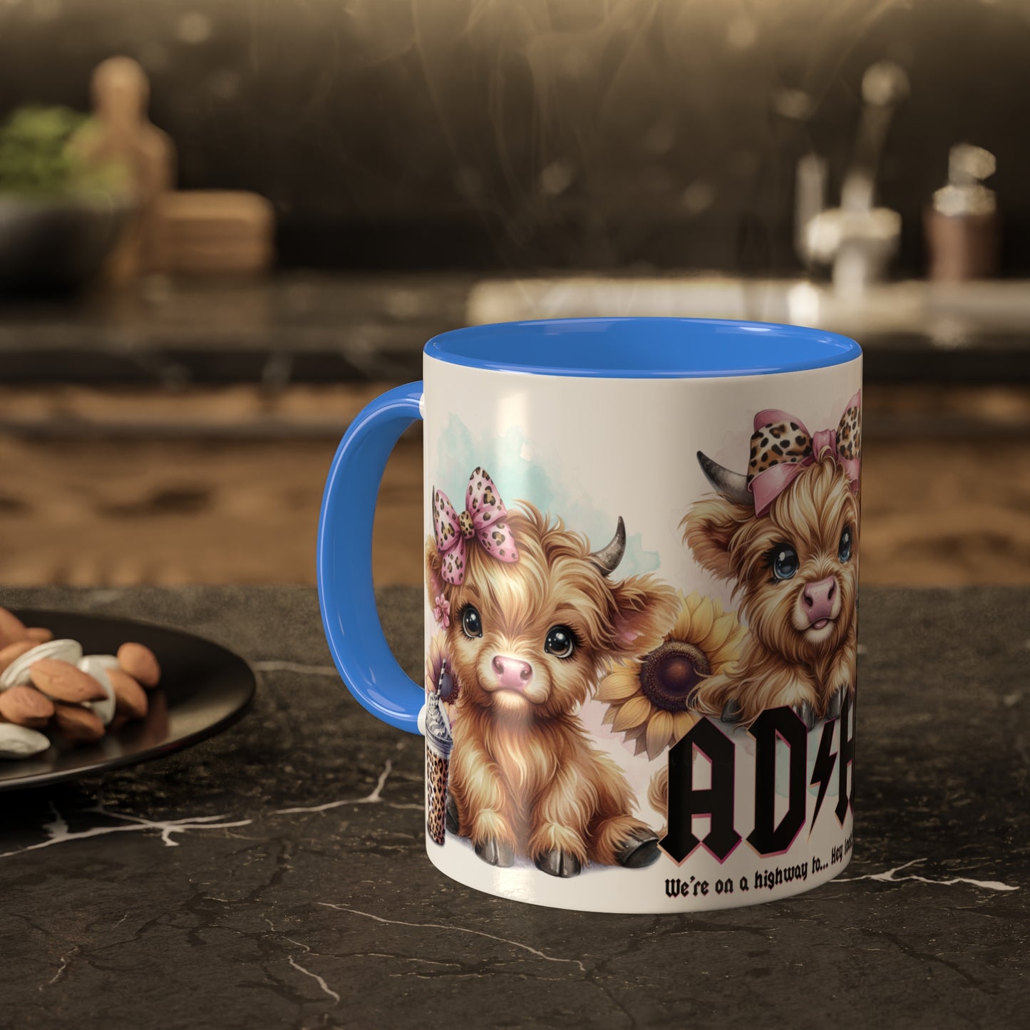 Colorful Mugs, 15oz ADHD Over Stimulated Club