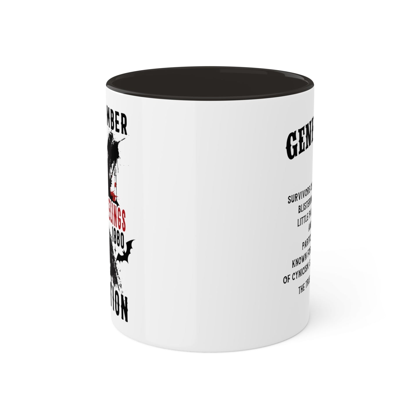 Colorful Mugs, 11oz Generation X F Your Feelings