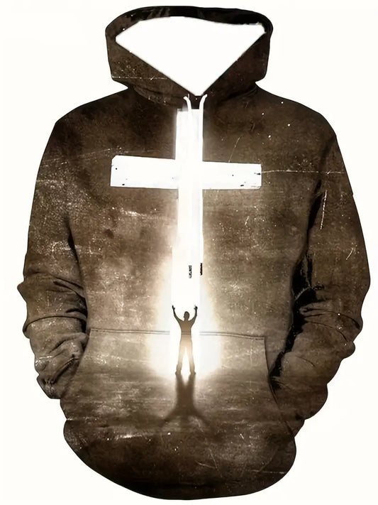 Hoodie -Cross in Light 3-2