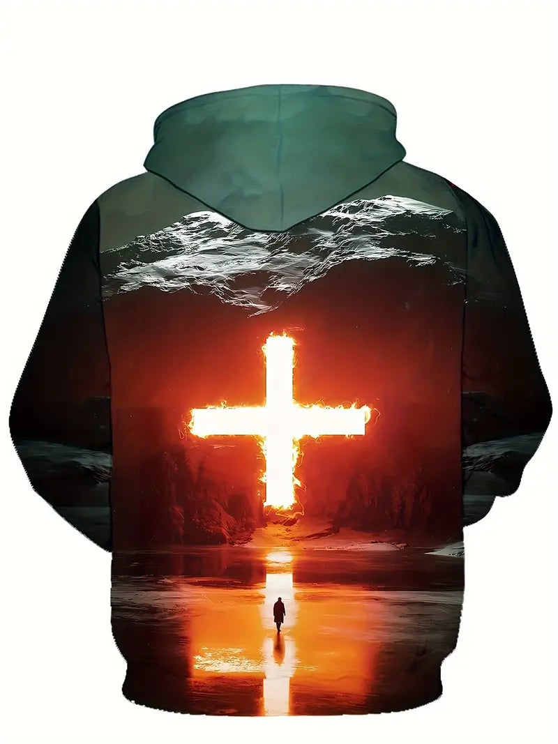 Hoodie -Cross  3-4