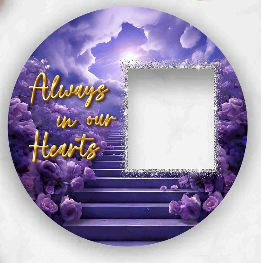 Custom Angel Wing Memorial Ornament