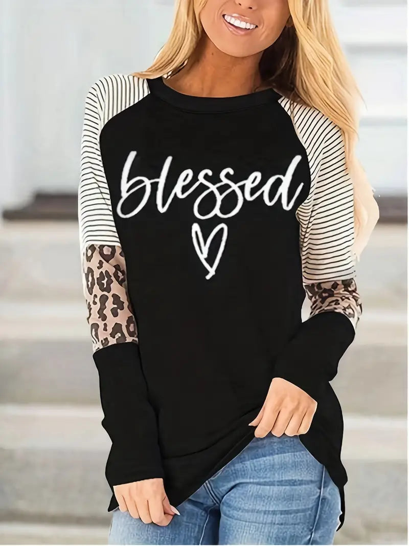 Women's T-Shirt -Blessed    8-3