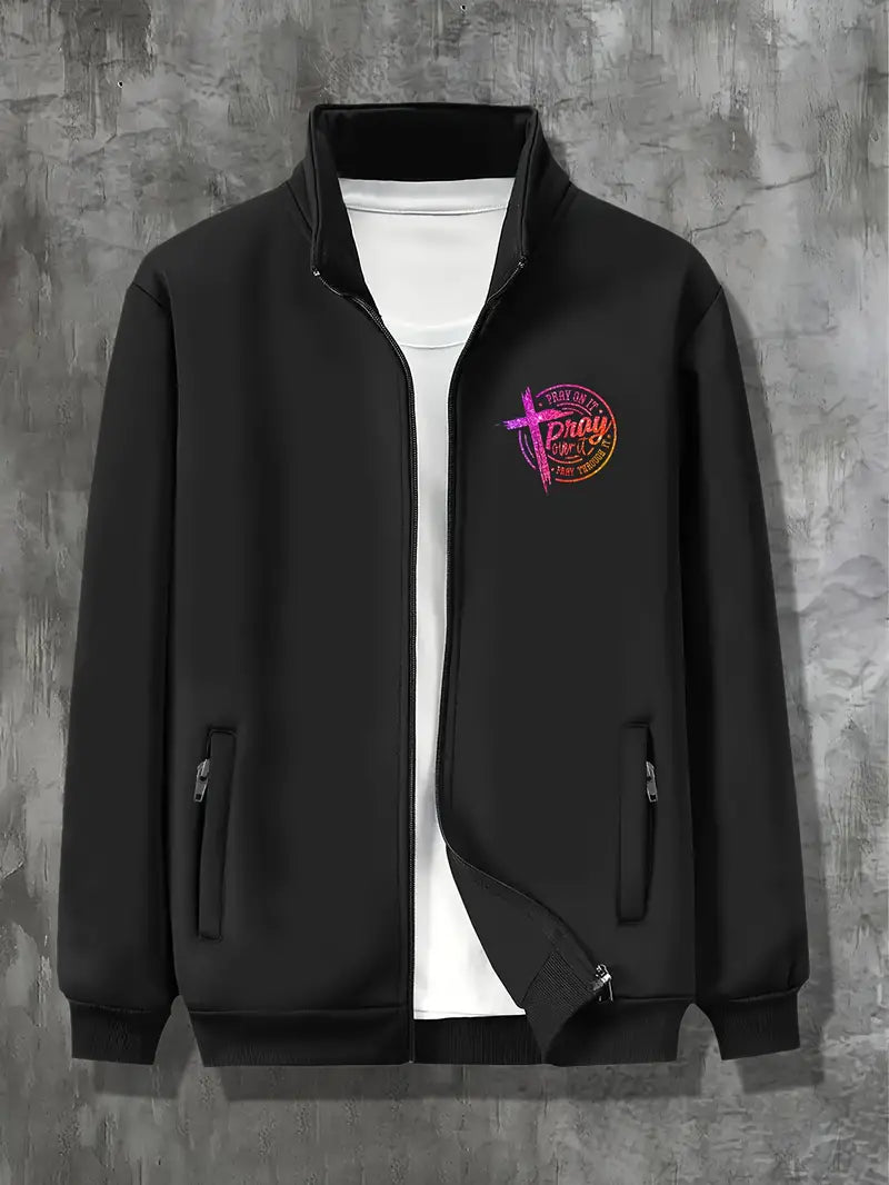 Women's Jacket -Pray on It Pray Over It     9-1