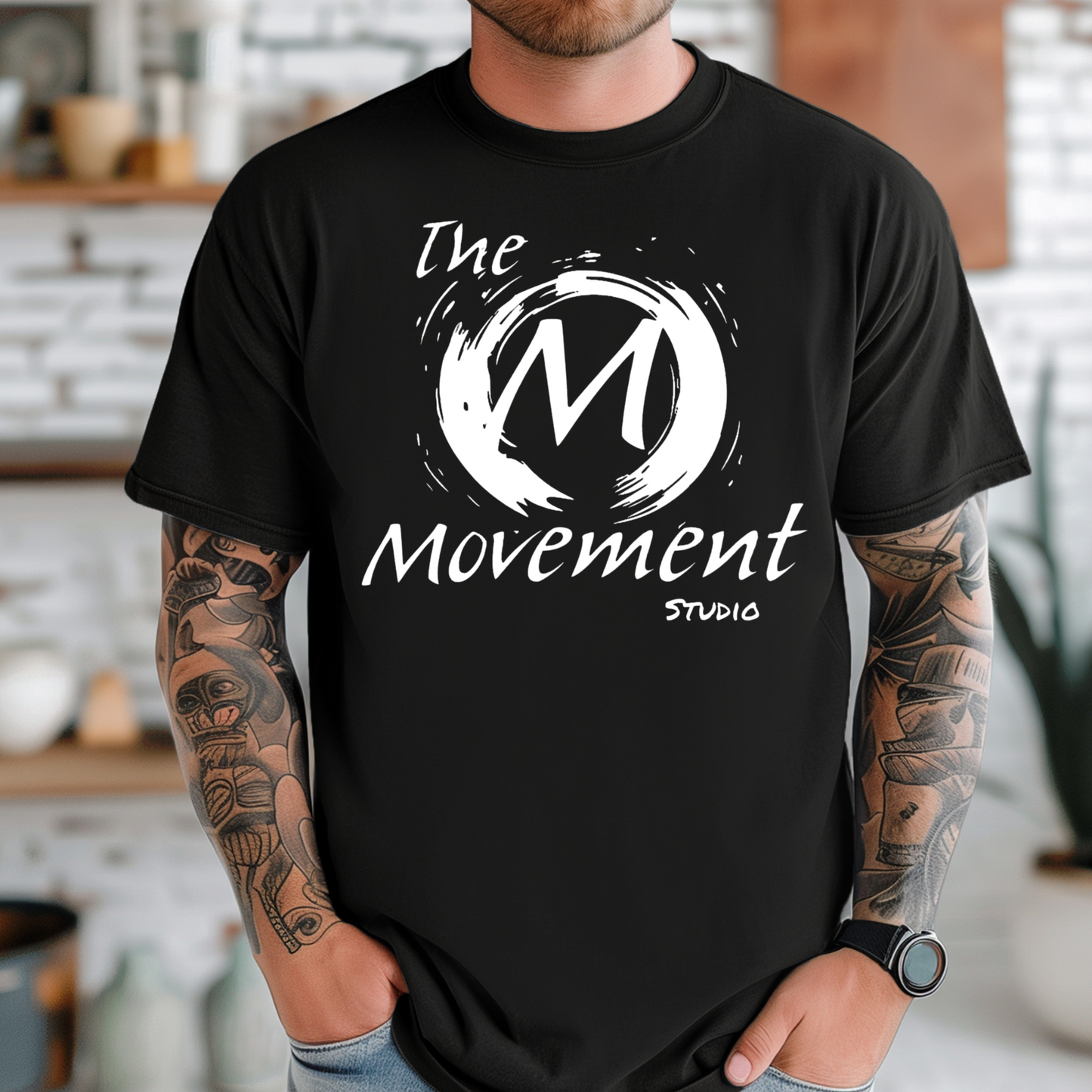 The Movement Studio Unisex Cotton T-Shirt Simple. Stylish. Studio Proud.