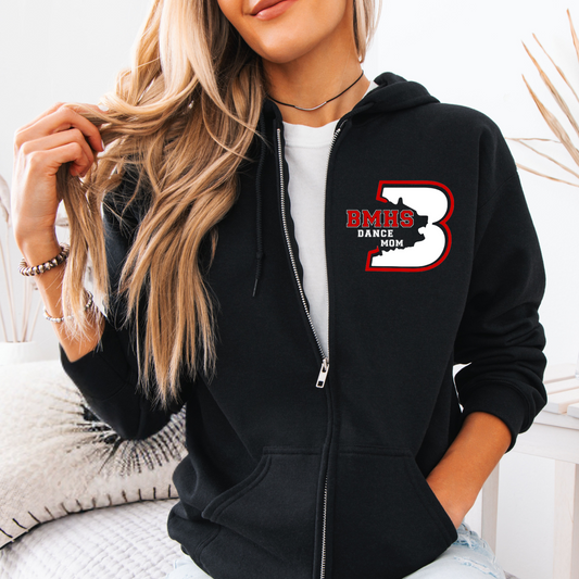 Bradshaw Mountain Dance Team Full Zip Hoodie – Unisex Spirit Wear | Dance Mom