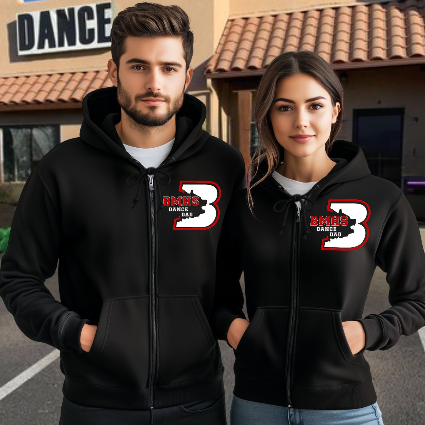 Bradshaw Mountain Dance Team Full Zip Hoodie – Unisex Spirit Wear | Dance Mom