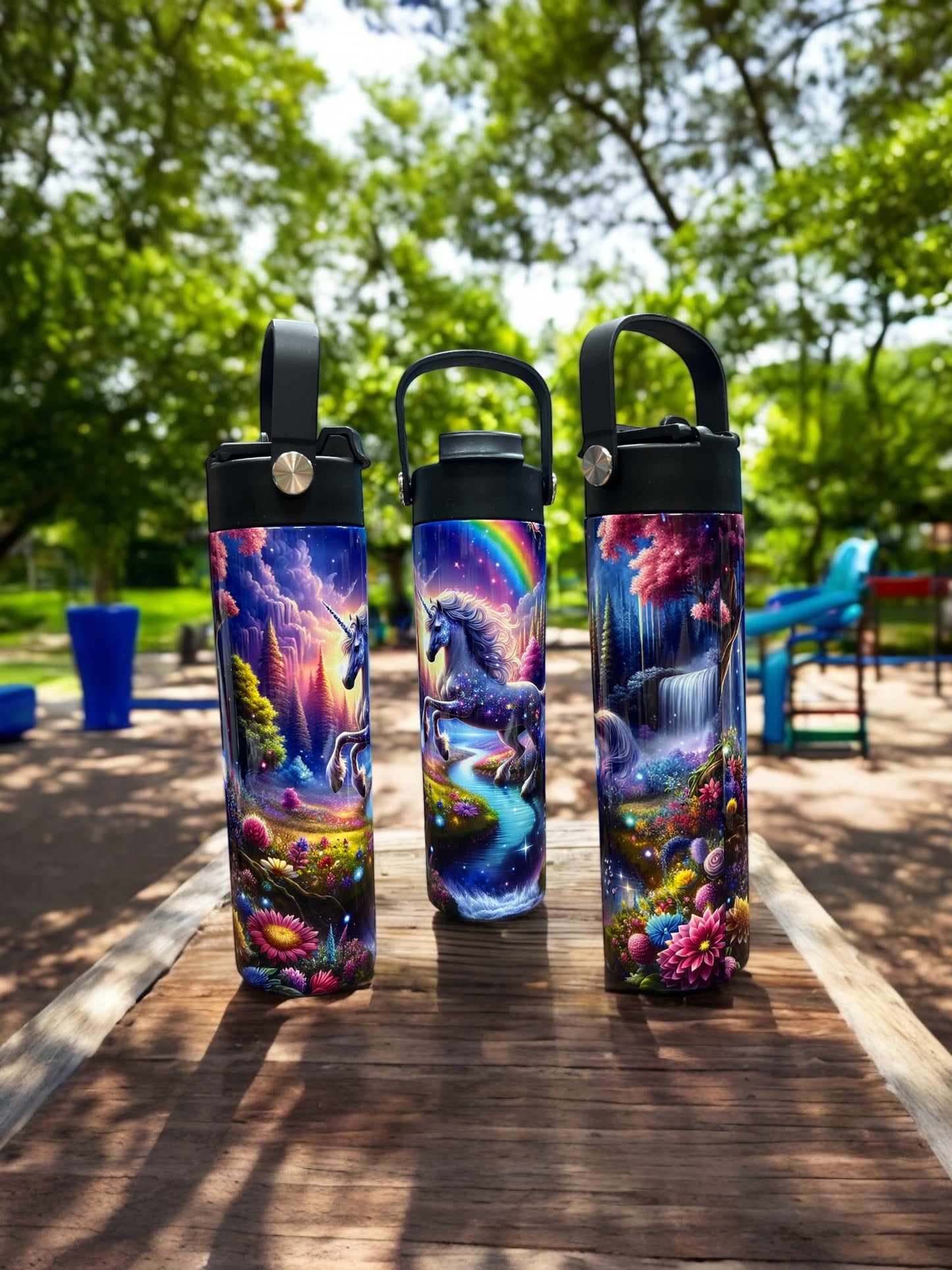 Beautiful Unicorn 20oz Water Bottles Stainless Steel Travel Tumbler